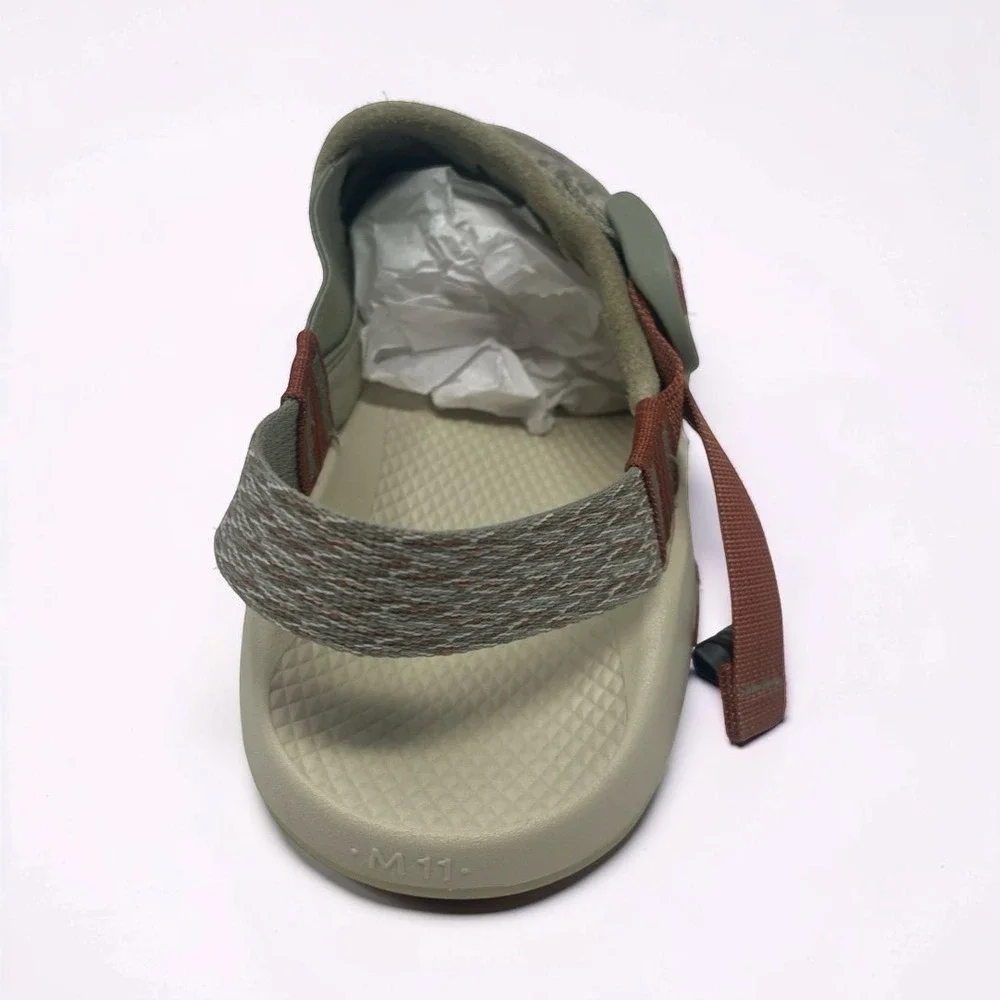 Chaco Canyon Woven Clog - Hut Fungi Beige/Kaki Earth Tones - Men's Size 11 NIB